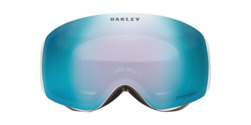 OAKLEY Snow Goggles Flight Deck (Matte White Frame / Prizm Snow Sapphire Irid Lens) - Medium Size