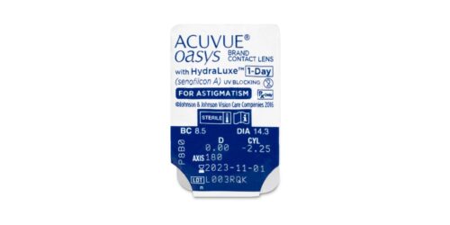Acuvue Oasys 1-Day for Astigmatism (30 toric lenses)