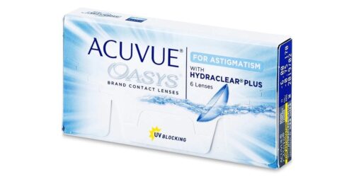 Acuvue Oasys for Astigmatism (6 toric lenses)