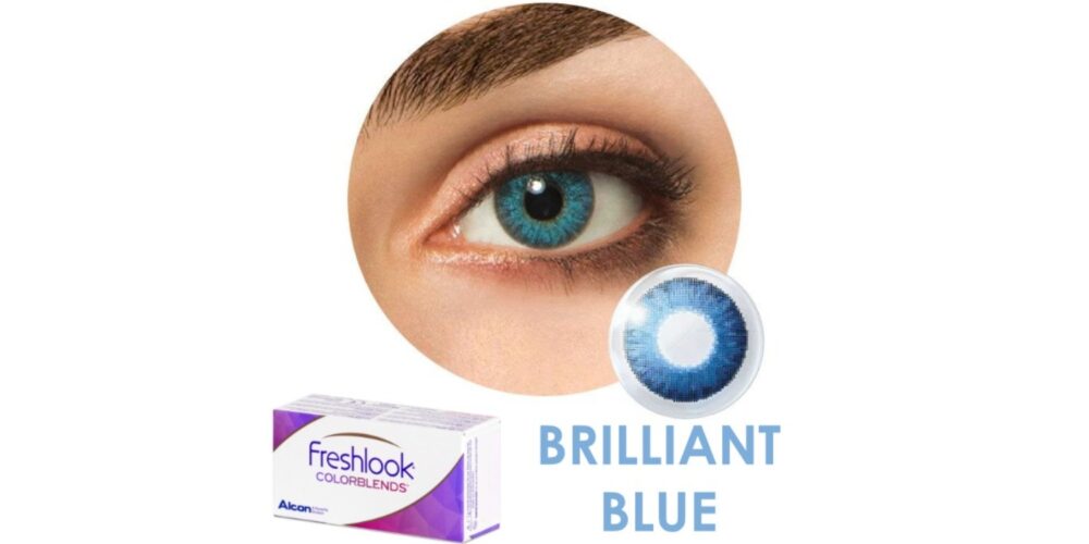Freshlook ColorBlends - Brilliant Blue (2 Lenses)