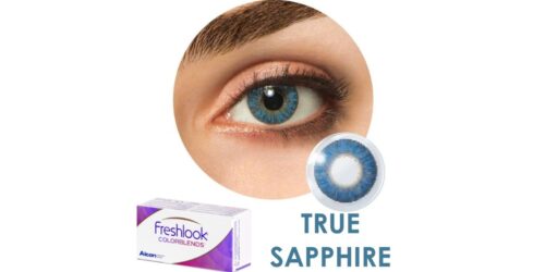 Freshlook ColorBlends - True Sapphire (2 Lenses)