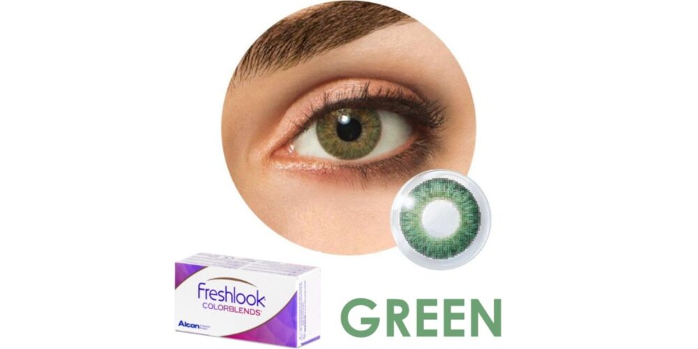 Freshlook ColorBlends - Green (2 Lenses)