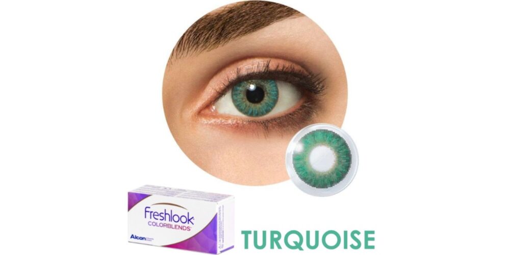 Freshlook ColorBlends - Turquoise (2 Lenses)