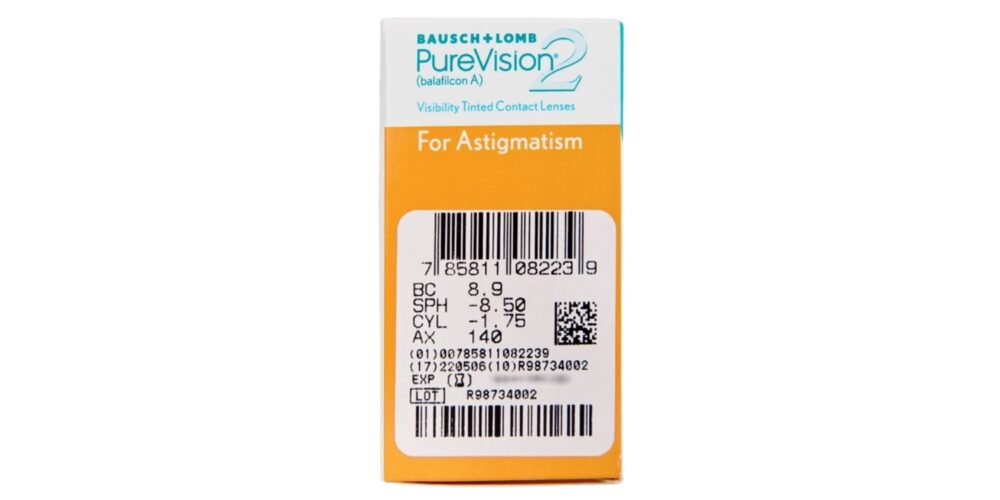 PureVision 2 for Astigmatism (6 Toric lenses)