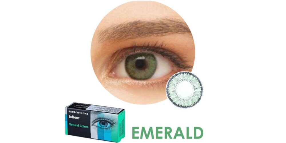 Soflens Natural Colors - Emerald (2 lenses)