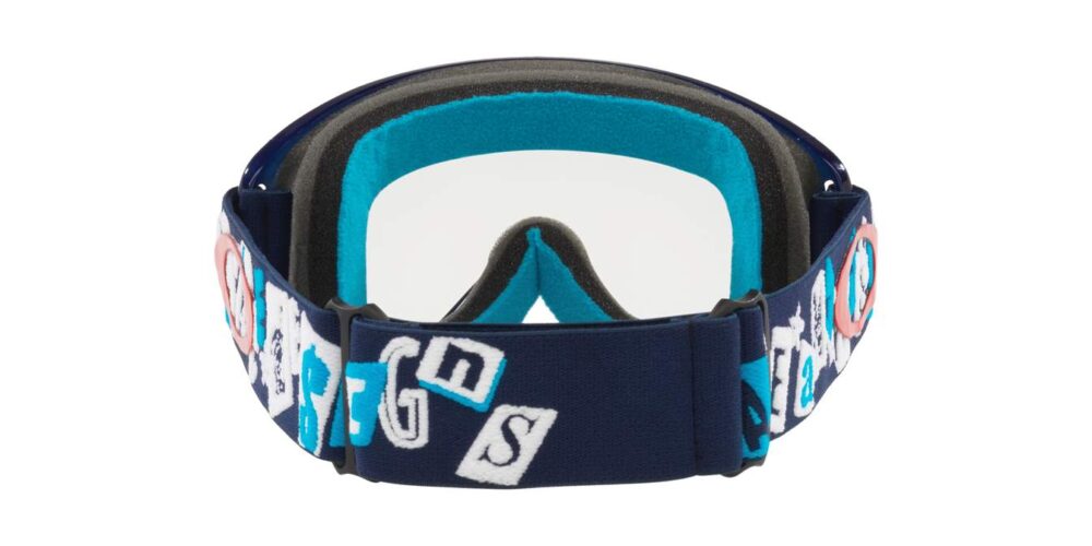 OAKLEY Snow Goggles O Frame 2.0 PRO Tld Anarchy Blue / Clear - Small • OO-7116-711615 • 0OO7116 711615 180A • EyeWearThese.com