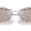 Swarovski SK7011 Sølv / Klart Spejl Ægte Platin