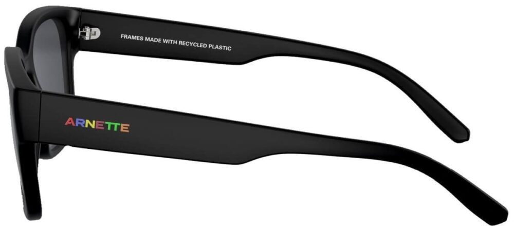 Arnette AN4325 Matte Recycled Black / Dark Grey • AN-4325-290087 • AN4325 290087 3 • EyeWearThese.com