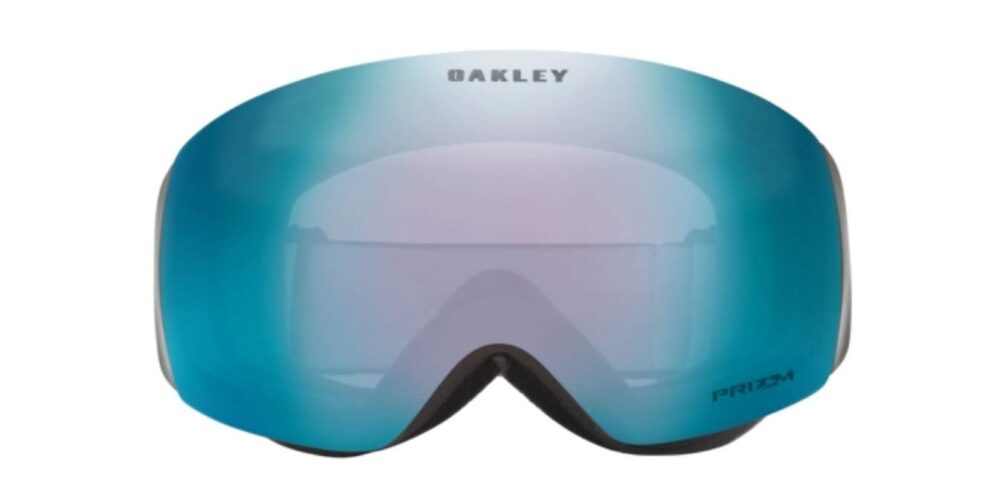 OAKLEY Snow Goggles Flight Deck Matte Black / Prizm Snow Sapphire Irid - Medium • OO-7064-706441 • OO7064 706441 1 • EyeWearThese.com