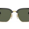 Ray-Ban Kids RJ9116S Černá na Arista / Tmavě zelená