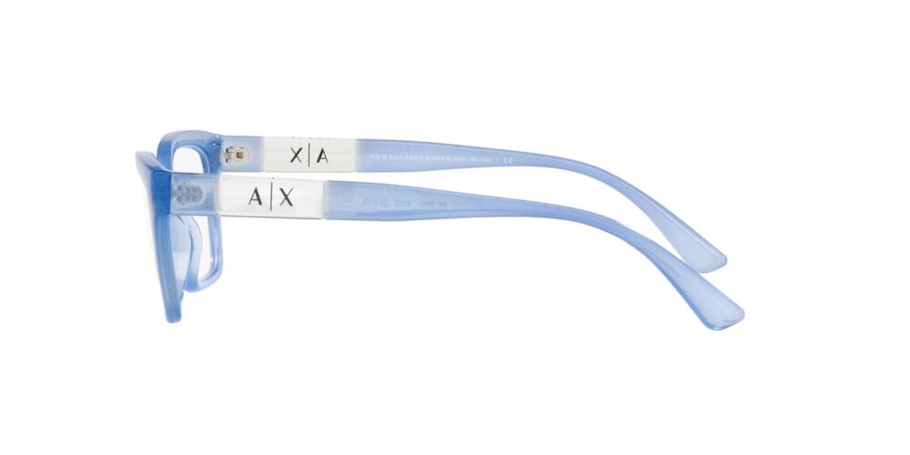 Armani Exchange • Armani Exchange AX-3092 Shiny Opaline Light Blue • 0AX3092 8210 090A