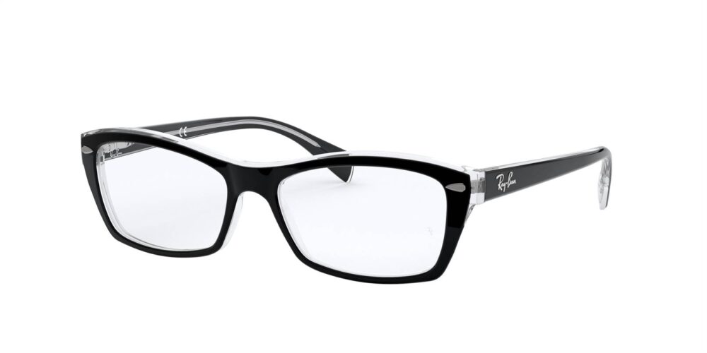 Ray-Ban • Ray-Ban RX-5255 Black On Transparent • 0RX5255 2034 030A