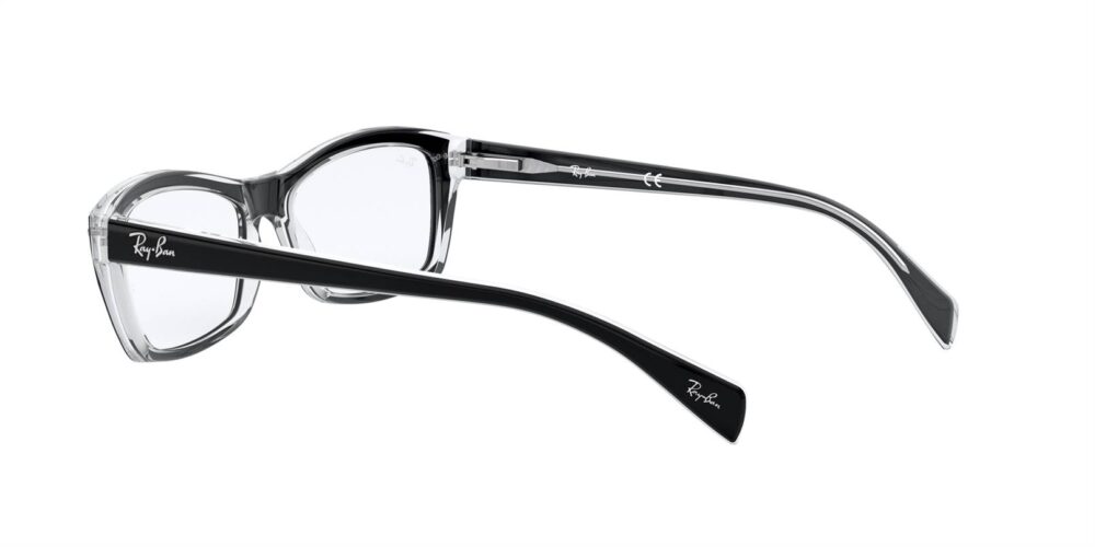 Ray-Ban • Ray-Ban RX-5255 Black On Transparent • 0RX5255 2034 120A