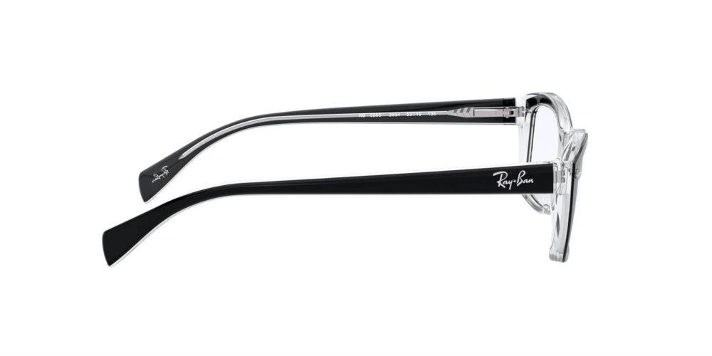 Ray-Ban • Ray-Ban RX-5255 Black On Transparent • 0RX5255 2034 270A