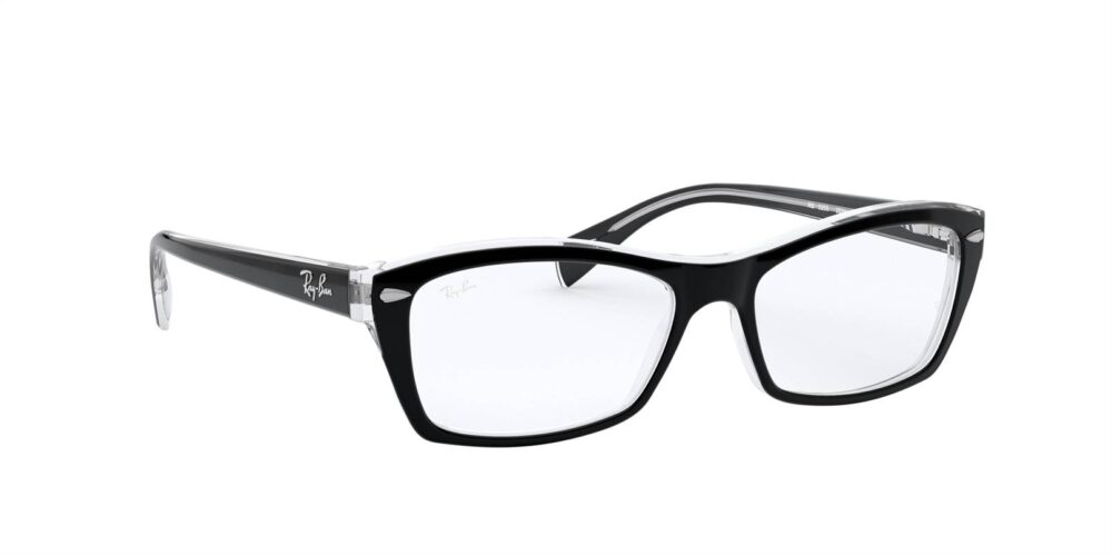 Ray-Ban • Ray-Ban RX-5255 Black On Transparent • 0RX5255 2034 330A