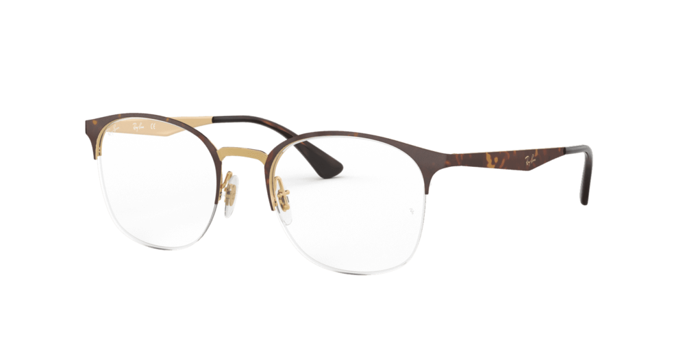 Ray-Ban • Ray-Ban RX-6422 Pink Gold Top On Havana • 0RX6422 3001 030A