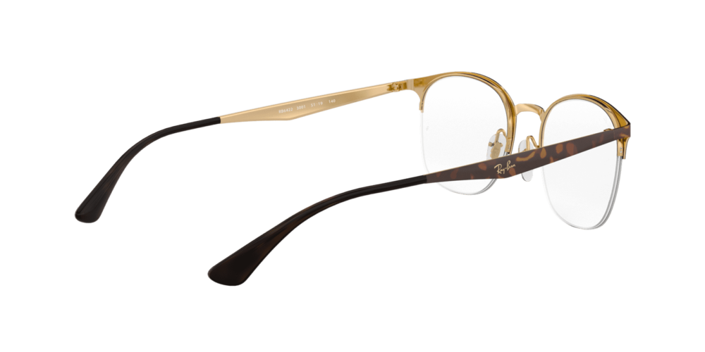 Ray-Ban • Ray-Ban RX-6422 Pink Gold Top On Havana • 0RX6422 3001 240A