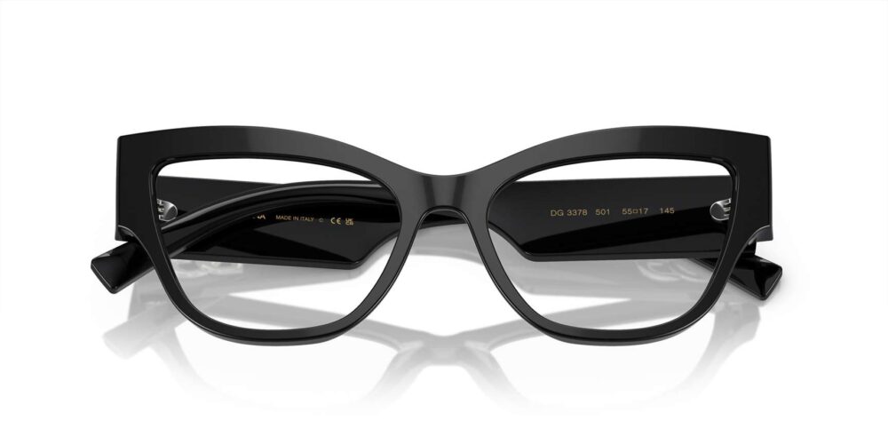 Dolce & Gabbana • DG-3378-501 • 0DG3378 501 P21 shad cfr