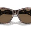 Emporio Armani EA4203U Shiny Pink Havana / Dark Brown