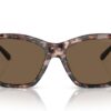 Emporio Armani EA4203U Shiny Pink Havana / Dark Brown