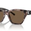 Emporio Armani EA4203U Shiny Pink Havana / Dark Brown