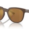 Emporio Armani EA4205 Matte Brown / Brown Mirror Gold