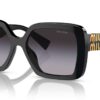 Miu Miu MU10YS Black / Grey Gradient