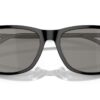 Polo Ralph Lauren PH4186U Shiny Black On Crystal / 80S Silver Mirror