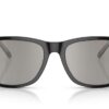 Polo Ralph Lauren PH4186U Shiny Black On Crystal / 80S Silver Mirror