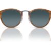 Persol PO3108S Striped Brown / Polar Gradient Blue