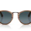 Persol PO3108S Striped Brown / Polar Gradient Blue