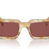 Prada PRA07S Desert Tortoise / Dark Violet