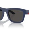 Prada Sport PS01ZS Borracha Azul / Cinza Escuro