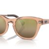Ray-Ban RB0707SM Transparent Brown / Brown Vintage