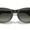 Ray-Ban RB0707S Transparent Vert Olive / Gris Dégradé