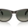 Ray-Ban RB0707S Transparent Vert Olive / Gris Dégradé