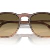 Ray-Ban RB2203 Striped Brown Gradient Green / Brown Vintage Deg.Black