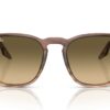 Ray-Ban RB2203 Striped Brown Gradient Green / Brown Vintage Deg.Black