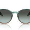 Ray-Ban RB2204 Striped Blue Gradient Green / Blue Vintage Deg.Black