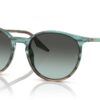 Ray-Ban RB2204 Striped Blue Gradient Green / Blue Vintage Deg.Black