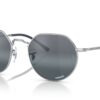 Ray-Ban RB3565 Silver / Dark Blue Mirror Polar