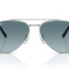 Ray-Ban RB3625 Silver / Blue Gradient Grey