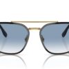 Ray-Ban RB3708 Sort på Arista / Clear Gradient Blue