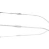 Ray-Ban RB3809 stříbrné / šedé gradientní polárně modré