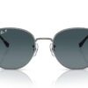 Ray-Ban RB3809 Gunmetal / Blue Gradient Polar