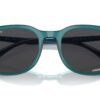 Ray-Ban RB4386 Transparent Turquoise / Polar Dark Grey