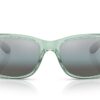 Ray-Ban RB4388 Przezroczysty Zielony / Polarny Niebieski