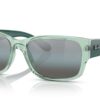 Ray-Ban RB4388 Przezroczysty Zielony / Polarny Niebieski