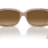Ray-Ban RB4389 Przezroczysty Brązowy / Brązowy Gradient Polar