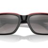 Ray-Ban RB4393M Black On Rubber Red / Grey Mir Gradient Polar
